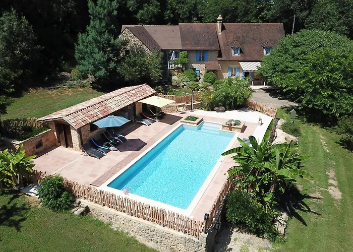 Alojamento de Acomodação e Pequeno-almoço Domaine Du Bancourel Calviac-en-Perigord